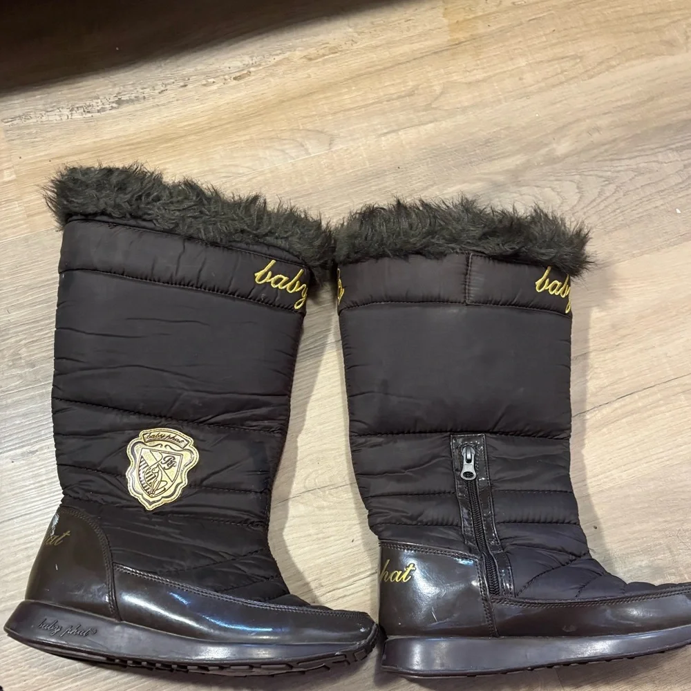 Baby Phat Dark Brown Winter Boots - Picture 5 of 10